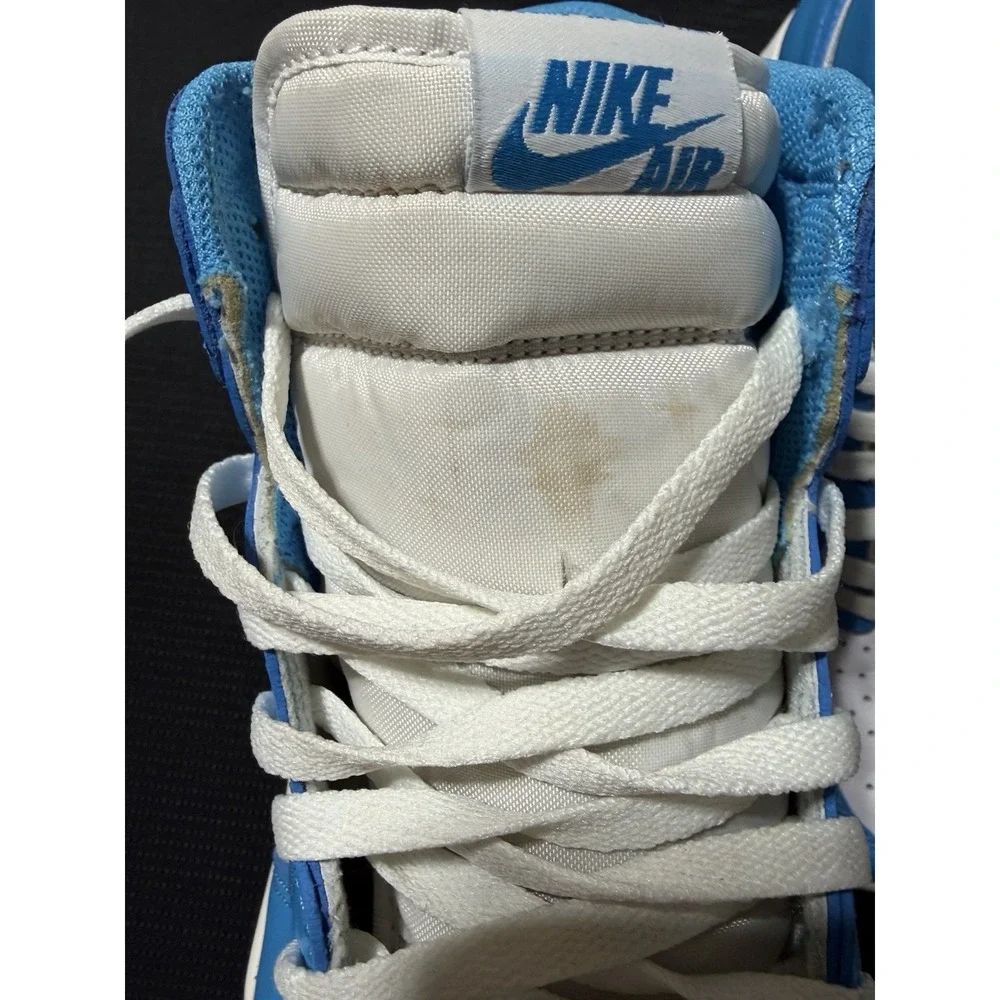 Nike Air Jordan 1 Retro High OG UNC 2015 555088-117 Men's Size 11.5 Powder Blue